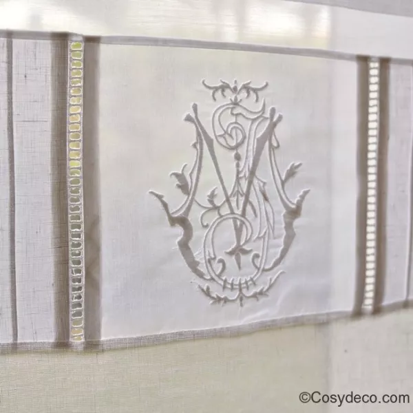Brise Bise Monogramme sur mesure modèle Glaieul
