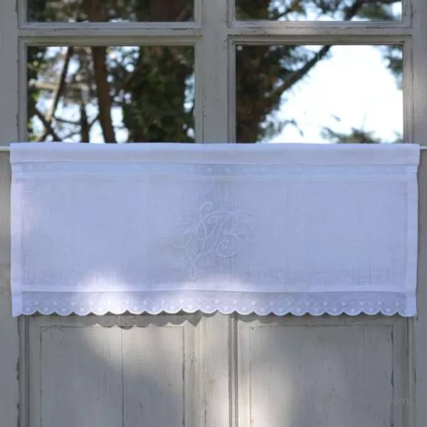 Cantonniere Lin Sur-mesure Style Charme Victorinne