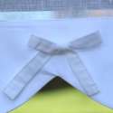Brise Bise Sur-Mesure Lin Blanc et dentelle