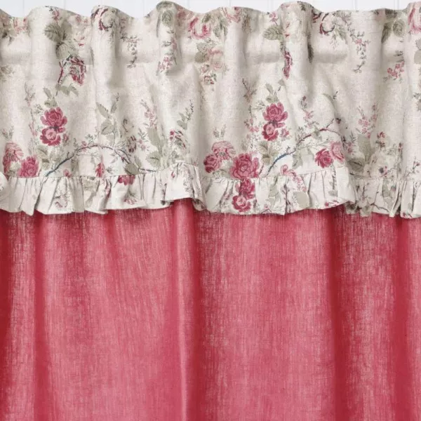 Rideau sous-evier sur-mesure fleuri style Anglais
