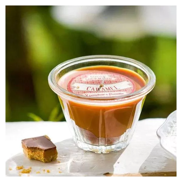 Bougie Caramel Comptoir de famille 