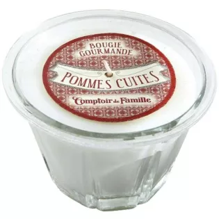 La Bougie Pomme cuite comptoir de famille