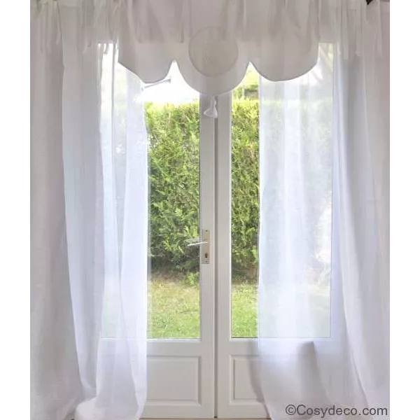 Cantonnière  Romantique Sur-Mesure