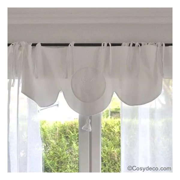 Cantonnière  Romantique Sur-Mesure