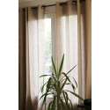 Long rideau Lin naturel confection sur-mesure