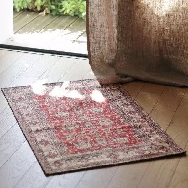 Tapis Persan Vintage Lavable Maison Déco Cosy