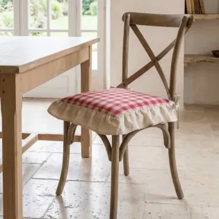 housse de coussin de chaise Campagne Chic